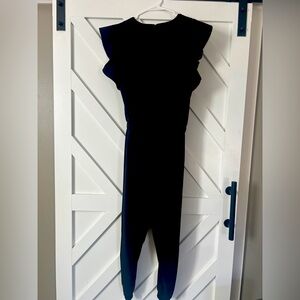 Albion romper with ruffle sleeve size small